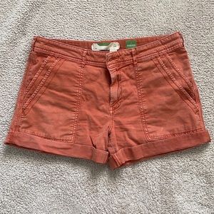 Pilcro Ultra High Rise Slim Denim Shorts